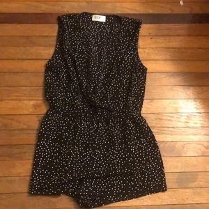 LF STORES POLKA DOT ROMPER